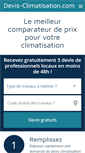 Mobile Screenshot of devis-climatisation.com